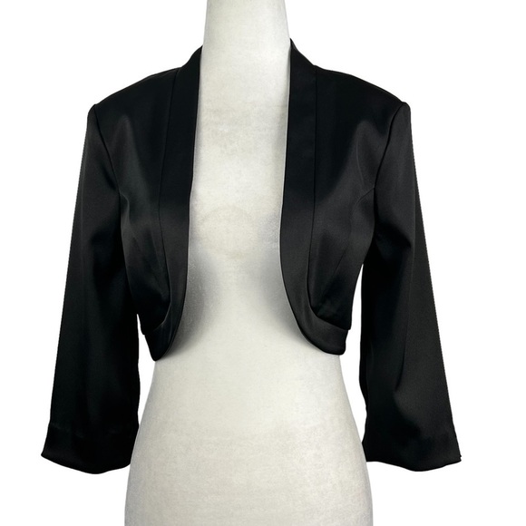 IN STUDIO PETITE‎ WOMEN’S CROPPED LONG SLEEVED JACKET - Picture 1 of 7